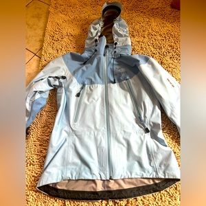 ARCTERYX Women Blue waterproof jacket size medium
